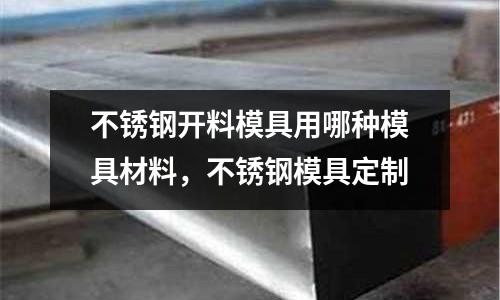 不銹鋼開料模具用哪種模具材料，不銹鋼模具定制