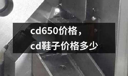 cd650價(jià)格，cd鞋子價(jià)格多少