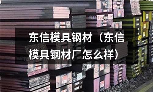東信模具鋼材（東信模具鋼材廠怎么樣）