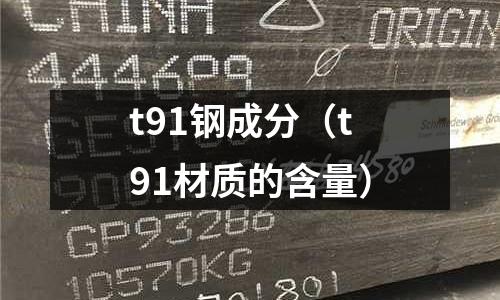 t91鋼成分（t91材質的含量）