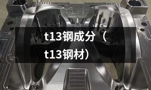 t13鋼成分（t13鋼材）