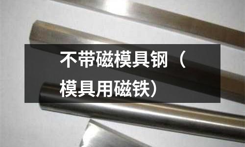 不帶磁模具鋼（模具用磁鐵）
