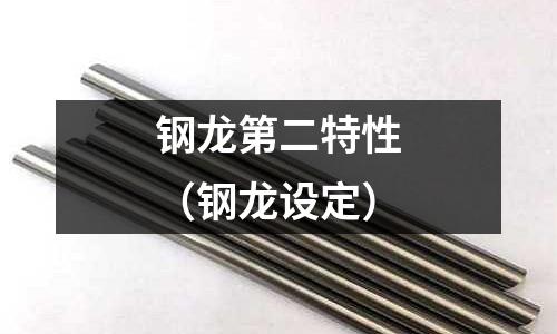 鋼龍第二特性（鋼龍設定）