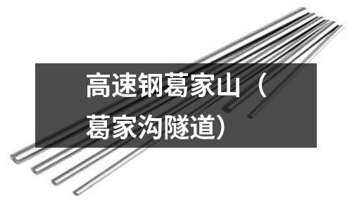 高速鋼葛家山（葛家溝隧道）