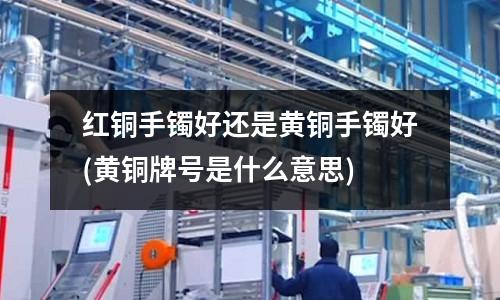 紅銅手鐲好還是黃銅手鐲好(黃銅牌號是什么意思)