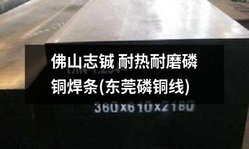 佛山志鋮 耐熱耐磨磷銅焊條(東莞磷銅線)