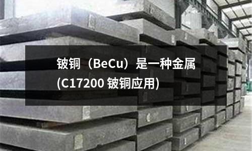 鈹銅(BeCu)是一種金屬(C17200 鈹銅應用)