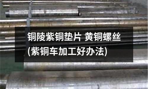 銅陵紫銅墊片 黃銅螺絲(紫銅車加工好辦法)