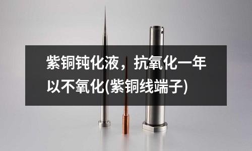 紫銅鈍化液，抗氧化一年以不氧化(紫銅線端子)