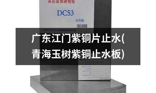 廣東江門紫銅片止水(青海玉樹紫銅止水板)