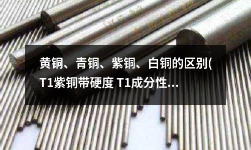 黃銅、青銅、紫銅、白銅的區別(T1紫銅帶硬度 T1成分性能)