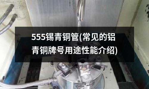 555錫青銅管(常見(jiàn)的鋁青銅牌號(hào)用途性能介紹)