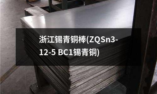 浙江錫青銅棒(ZQSn3-12-5 BC1錫青銅)