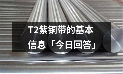 T2紫銅帶的基本信息「今日回答」