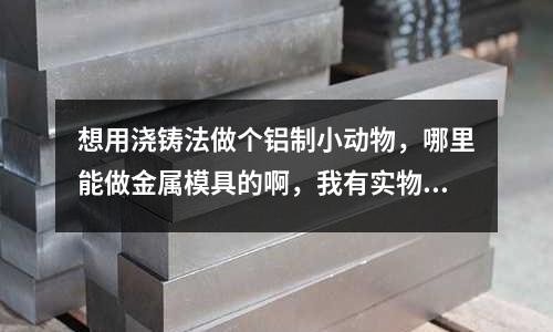 想用澆鑄法做個鋁制小動物,哪里能做金屬模具的啊,我有實物。「最新回答」