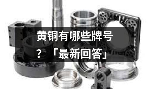 黃銅有哪些牌號？「最新回答」