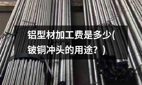 鋁型材加工費是多少(鈹銅沖頭的用途?)