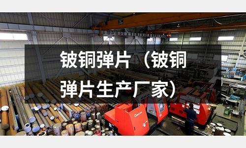 鈹銅彈片（鈹銅彈片生產(chǎn)廠家）