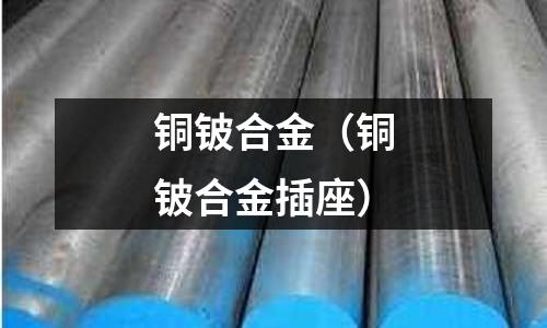 銅鈹合金（銅鈹合金插座）