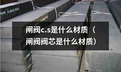 閘閥c.s是什么材質(zhì)(閘閥閥芯是什么材質(zhì))