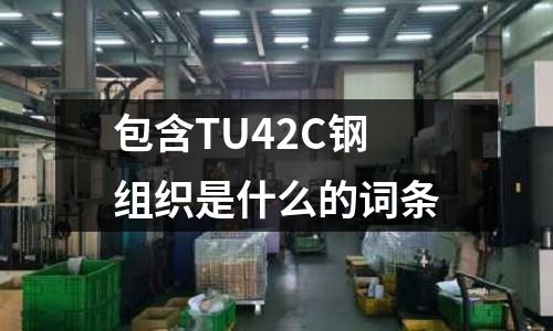 包含TU42C鋼組織是什么的詞條