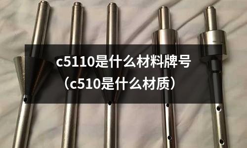 c5110是什么材料牌號（c510是什么材質）