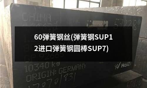 60彈簧鋼絲(彈簧鋼SUP12進口彈簧鋼圓棒SUP7)