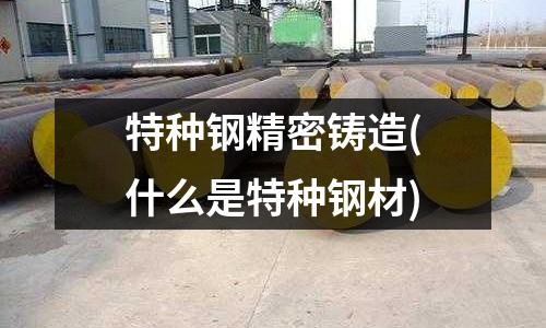 特種鋼精密鑄造(什么是特種鋼材)