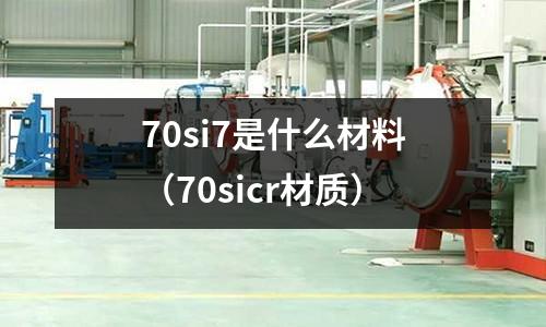 70si7是什么材料(70sicr材質(zhì))