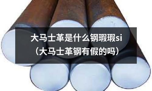 大馬士革是什么鋼瑕瑕si(大馬士革鋼有假的嗎)