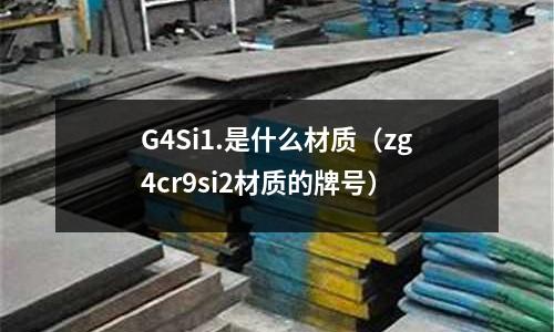 G4Si1.是什么材質(zg4cr9si2材質的牌號)
