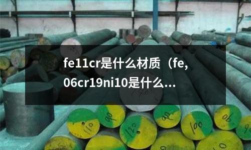fe11cr是什么材質（fe,06cr19ni10是什么材質）