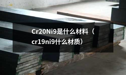 Cr20Ni9是什么材料（cr19ni9什么材質）