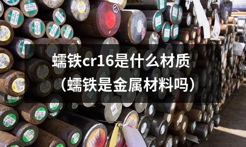 蠕鐵cr16是什么材質（蠕鐵是金屬材料嗎）