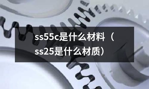 ss55c是什么材料（ss25是什么材質）