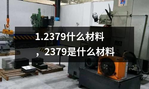1.2379什么材料，2379是什么材料