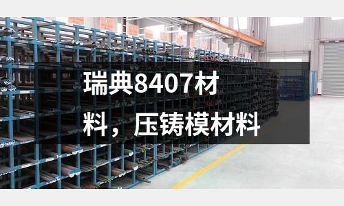 瑞典8407材料，壓鑄模材料