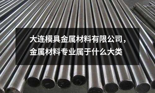 大連模具金屬材料有限公司,金屬材料專業屬于什么大類