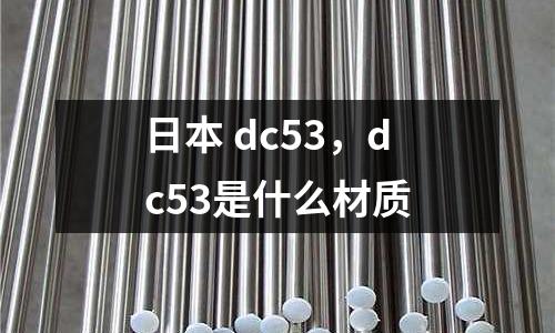 日本 dc53，dc53是什么材質