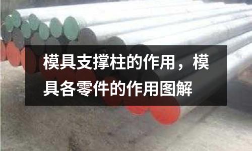模具支撐柱的作用，模具各零件的作用圖解