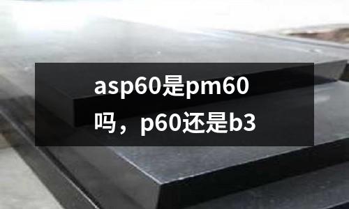 asp60是pm60嗎，p60還是b3