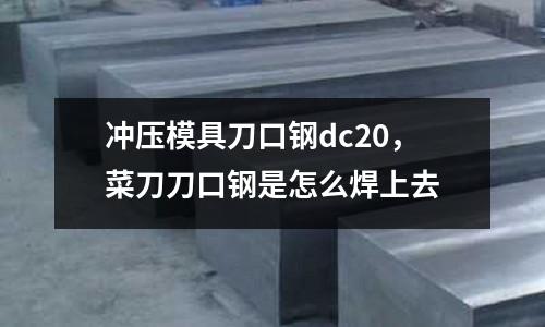 沖壓模具刀口鋼dc20，菜刀刀口鋼是怎么焊上去