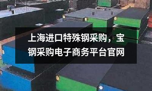 上海進(jìn)口特殊鋼采購,寶鋼采購電子商務(wù)平臺(tái)官網(wǎng)