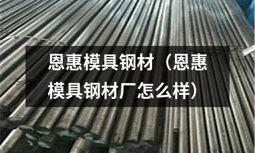 恩惠模具鋼材（恩惠模具鋼材廠怎么樣）