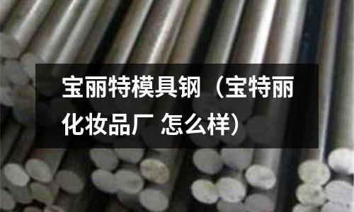 寶麗特模具鋼（寶特麗化妝品廠 怎么樣）