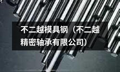 不二越模具鋼(不二越精密軸承有限公司)