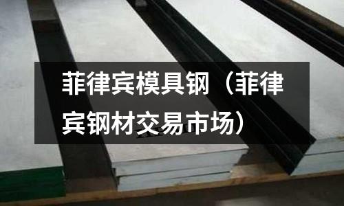 菲律賓模具鋼(菲律賓鋼材交易市場)