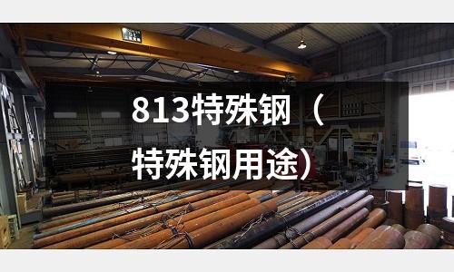 813特殊鋼(特殊鋼用途)