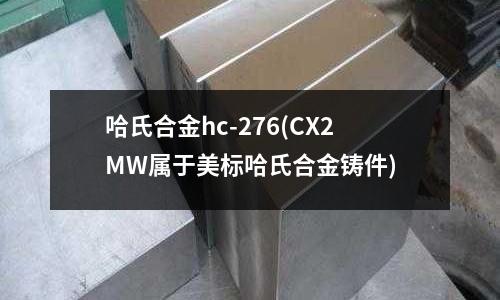 哈氏合金hc-276(CX2MW屬于美標(biāo)哈氏合金鑄件)