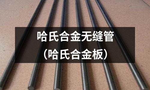 哈氏合金無縫管（哈氏合金板）